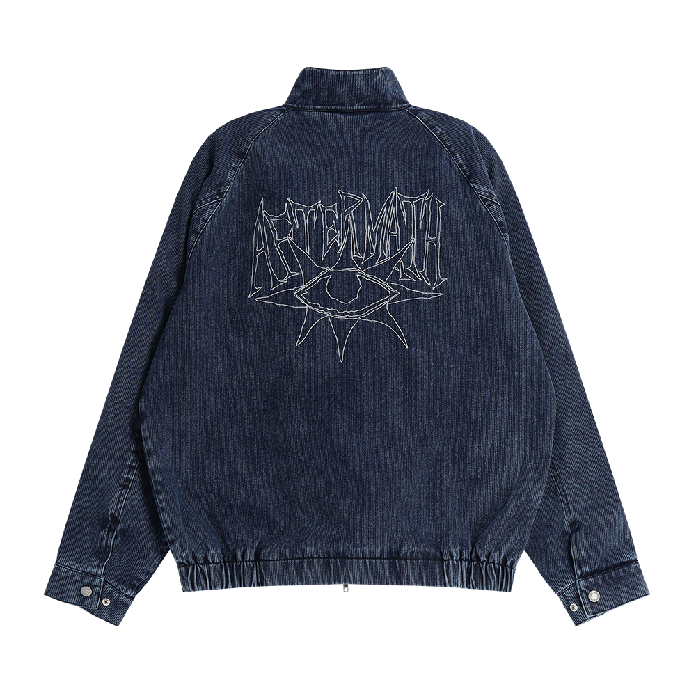 애프터매스 헤링턴 자켓 인디고(Aftermath Harrington Jacket Indigo) - 3