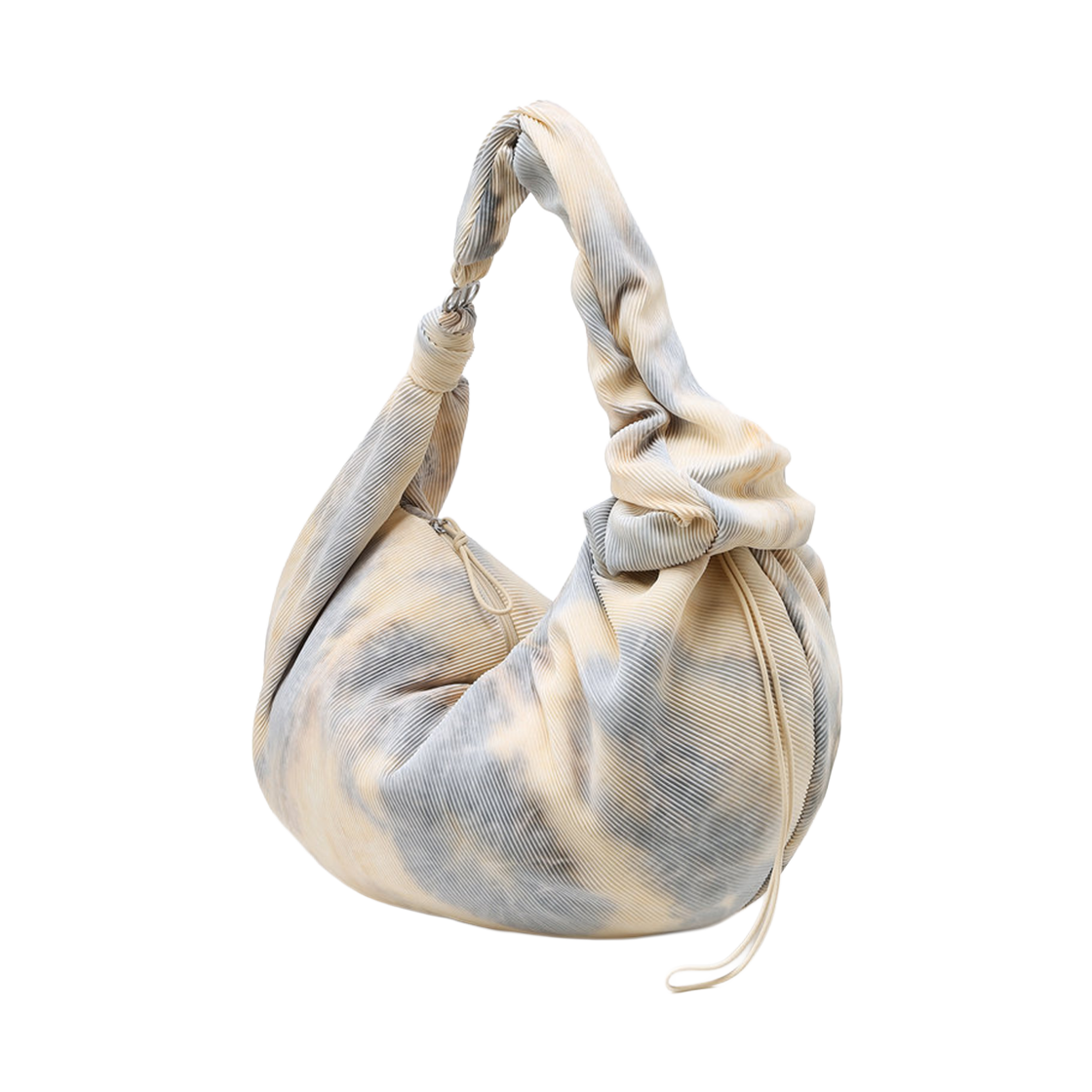 아떼 바네사브루노 액세사리 플리 다잉 플리츠 숄더백 L 라이트 베이지(Athe Vanessabruno Acc Pli Dye Pleated Shoulder Bag L Light Beige)