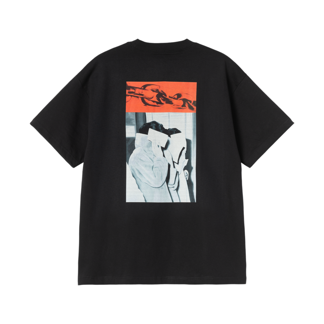 칼하트 WIP 숏슬리브 션 해밀턴 01 티셔츠 블랙(Carhartt WIP S/S Sean Hamilton 01 T-Shirt Black) - 2