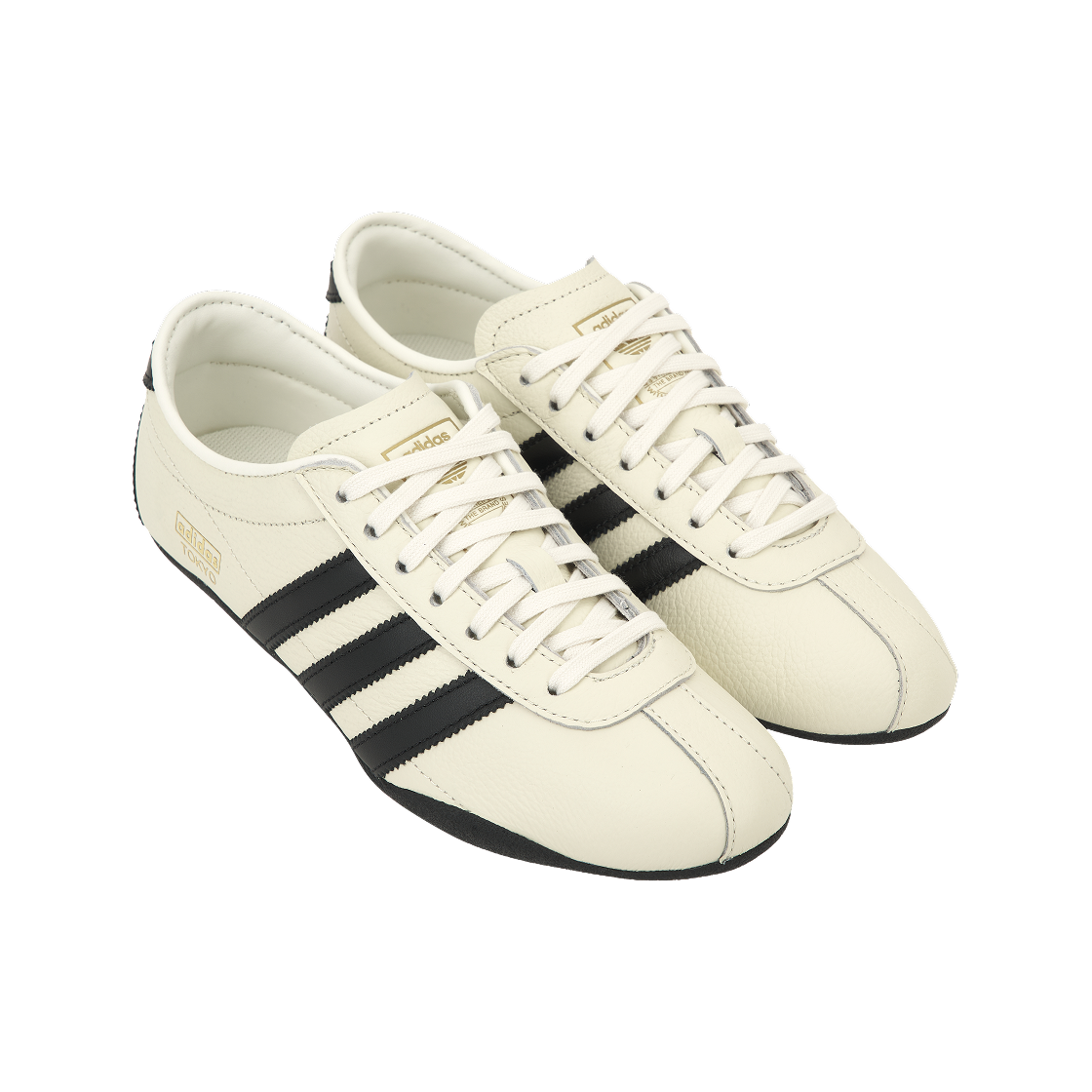 (W) 아디다스 도쿄 오프 화이트 코어 블랙((W) Adidas Tokyo Off White Core Black) - 4