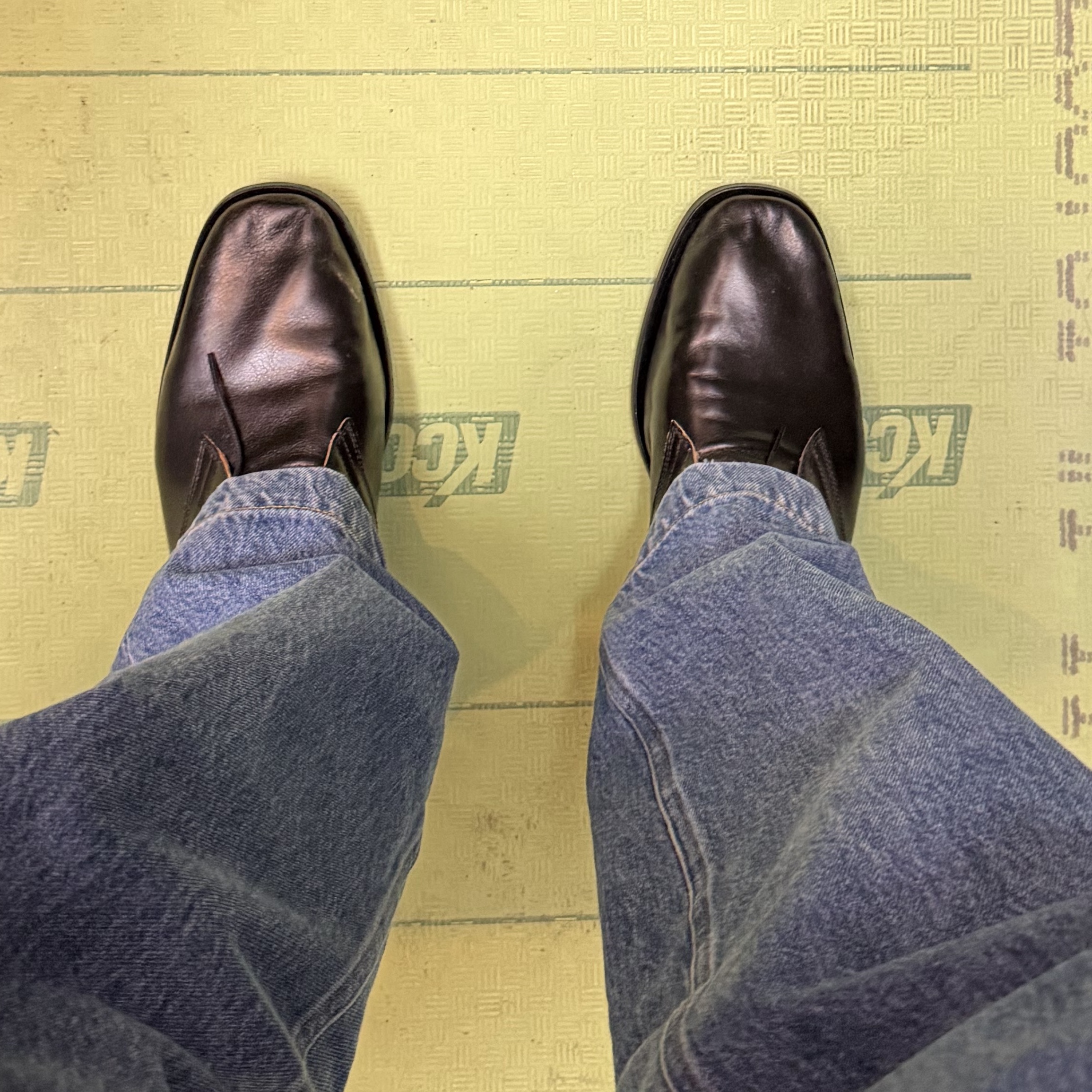 C.P. Company x Our Legacy Work Shop Corduroy Velvet Pants Sea Turtle Beige - 25FW, Our Legacy Third Cut Shelly Wash 착용 스타일 - 2