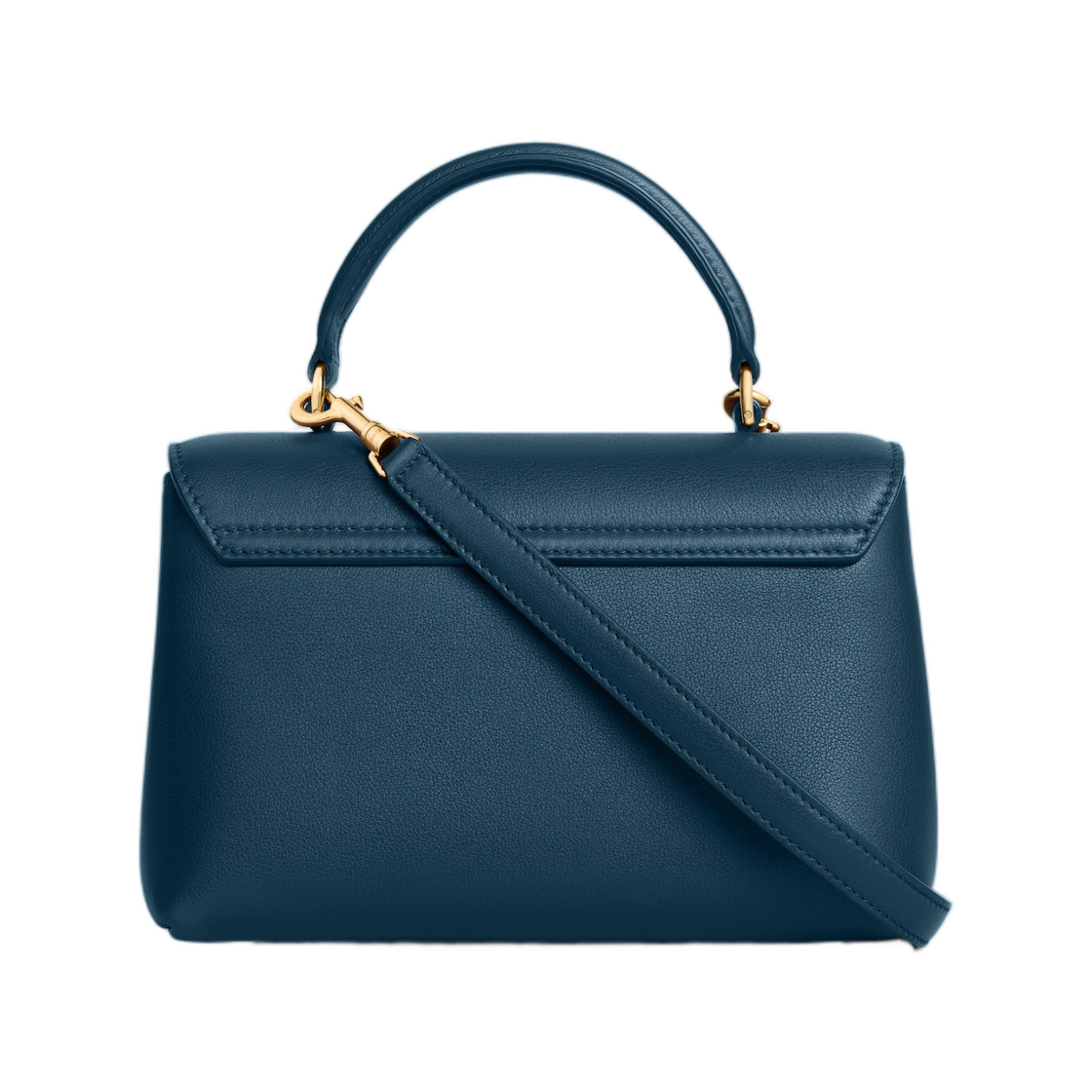 셀린느 틴 니노 백 서플 그레인드 카프스킨 틸 블루(Celine Teen Nino Bag in Supple Grained Calfskin Teal Blue) - 3