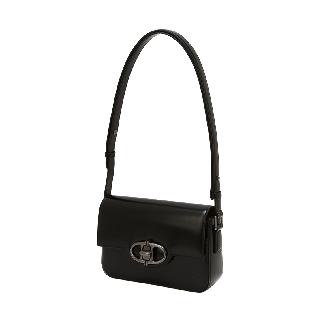 아떼 바네사브루노 액세사리 블랙 알렉산드라 레더 플레인 숄더백 S 블랙(Athe Vanessabruno Acc Meringue Black Alexandra Leather Plain Shoulder Bag S Black) - 1