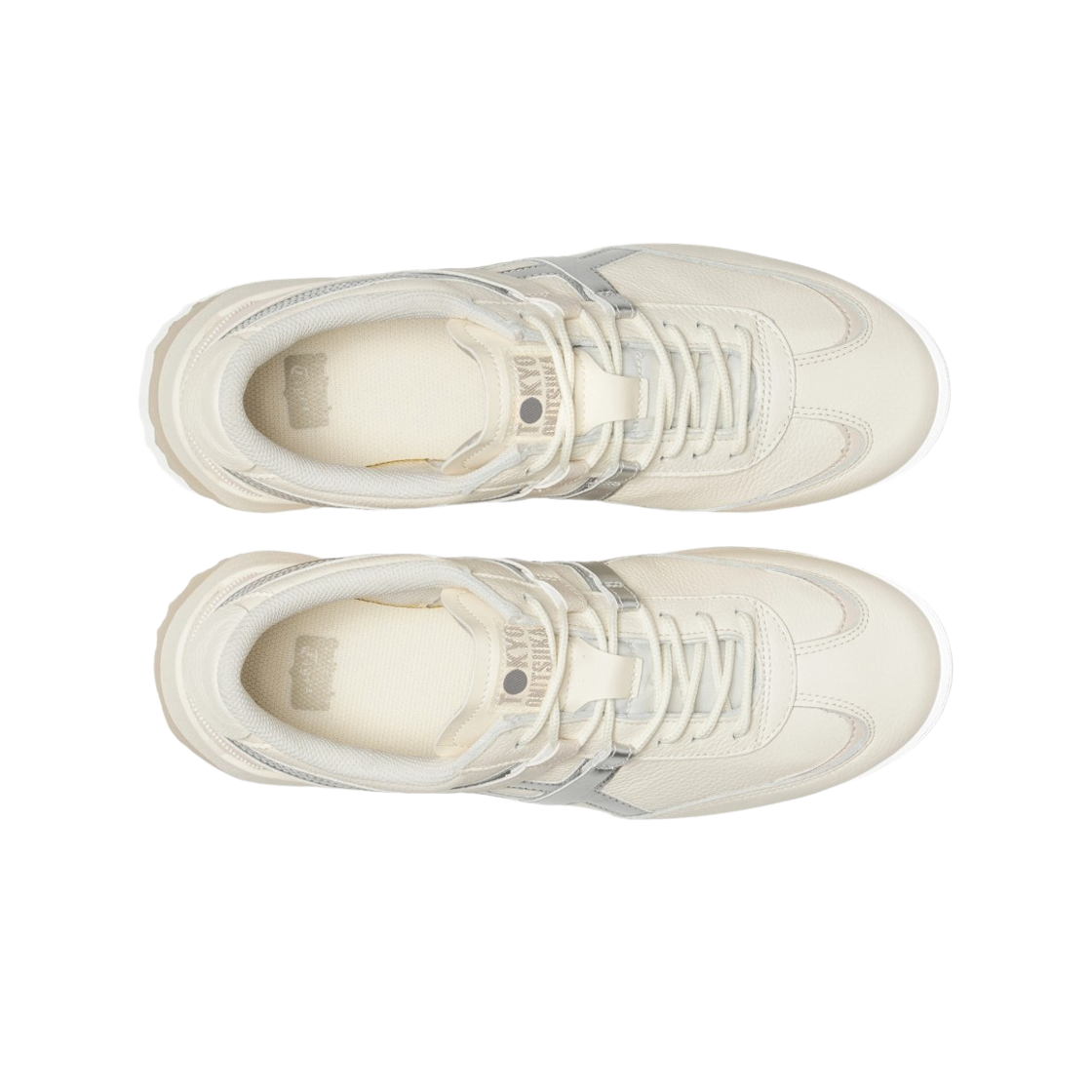 오니츠카 타이거 델리게이션 EX 크림 퓨어 실버(Onitsuka Tiger Deligation EX Cream Pure Silver) - 2
