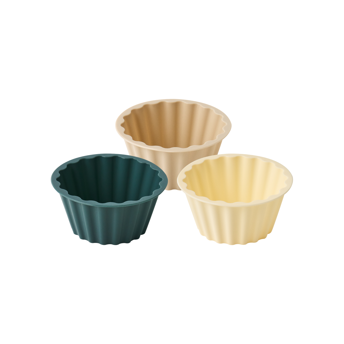 실리만 실리콘 하모니 머핀 빵틀(중) 6P(SILLYMANN Harmony Silicone Muffin Mould(M) 6P)