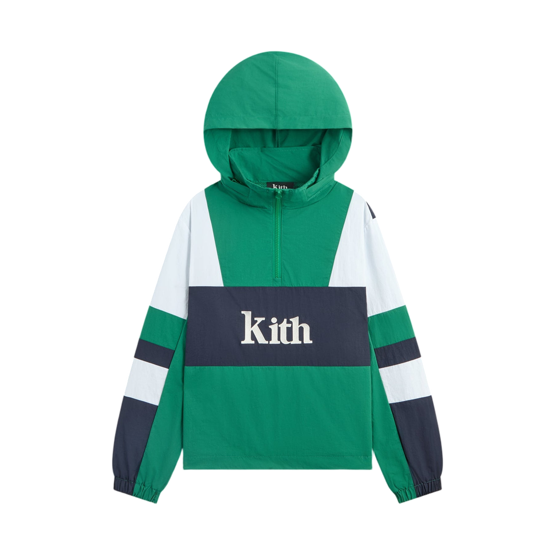 (키즈) 키스 블록 린든 해리슨 풀오버 뉴트((Kids) Kith Blocked Linden Harrison Pullover Newt)