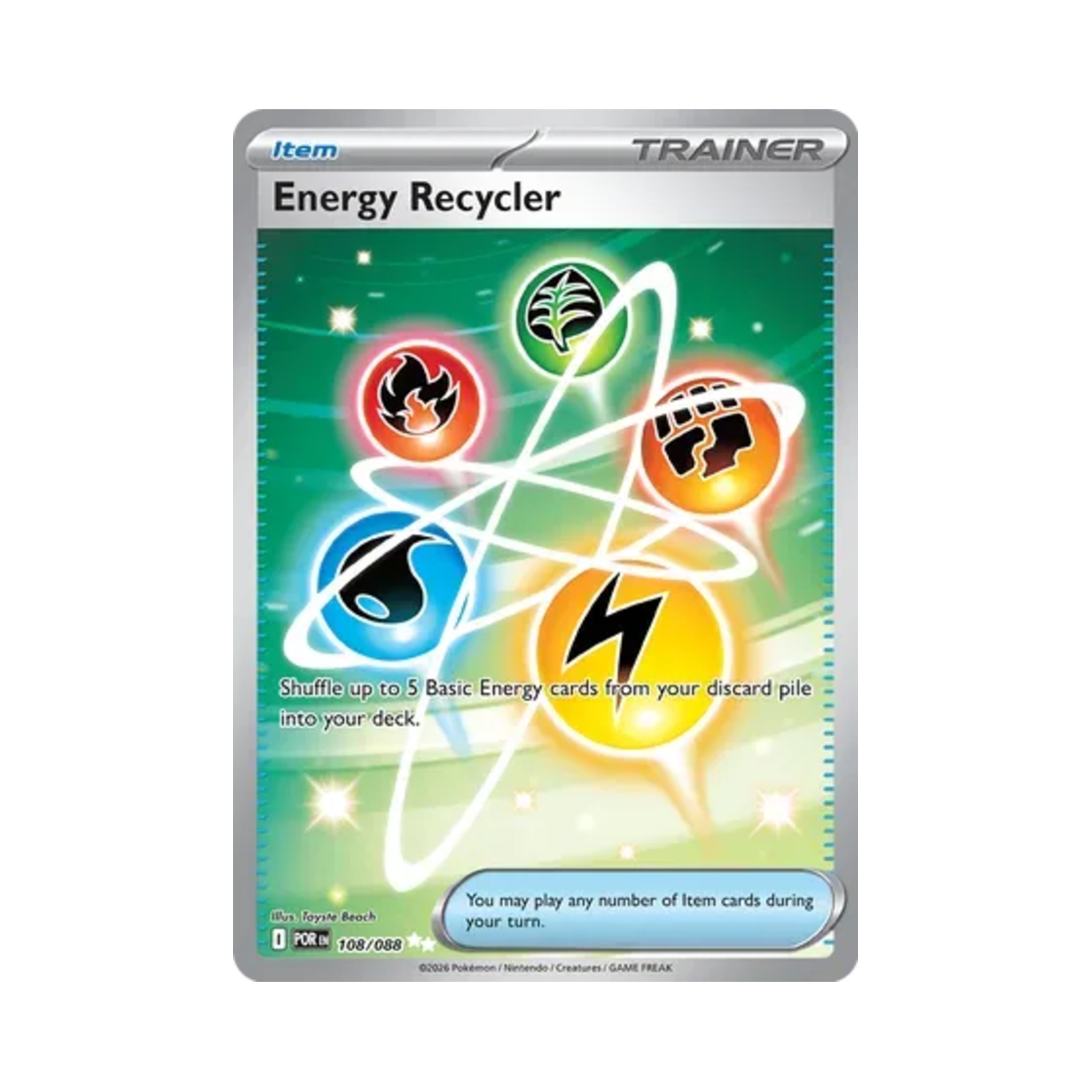 포켓몬 TCG 에너지 리사이클 UR 퍼펙트 오더 (영문판)(Pokemon TCG Energy Recycler I Perfect Order (English Ver.)) - 1
