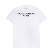 Wooyoungmi Cotton Back Logo T-Shirt White - 26SS