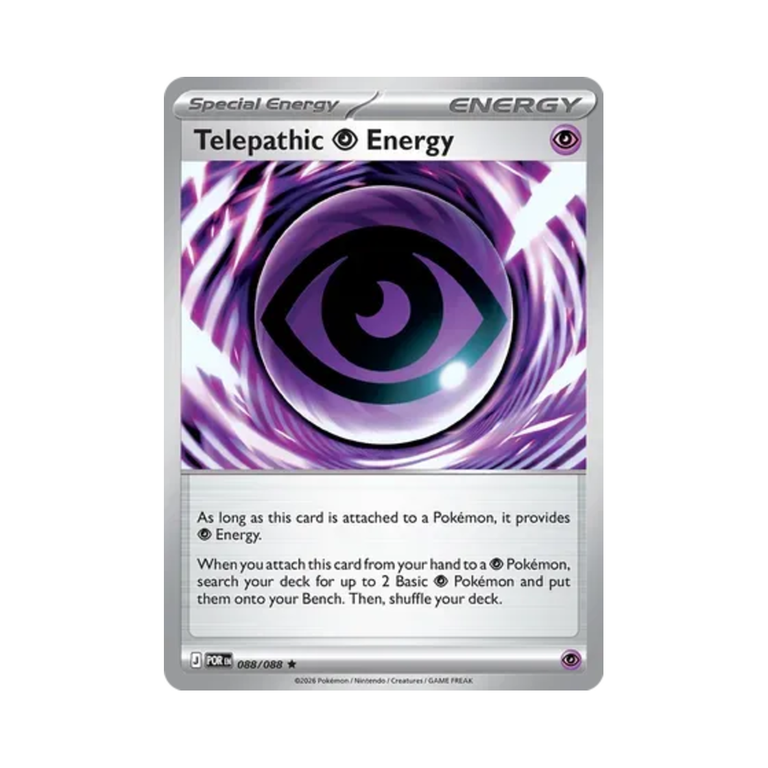 포켓몬 TCG 텔레파시 초 에너지 R 퍼펙트 오더 (영문판)(Pokemon TCG Telepathic Psychic Energy S Perfect Order (English Ver.)) - 1