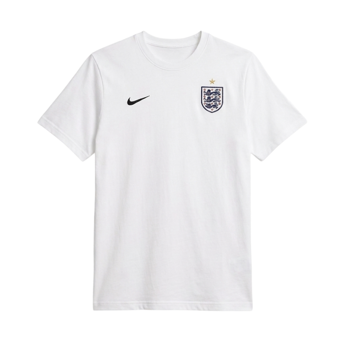 IB6228-100 Nike England Primary Dri-Fit Football T-Shirt White Obsidian (IB6228-100) (Non Marking Ver.)