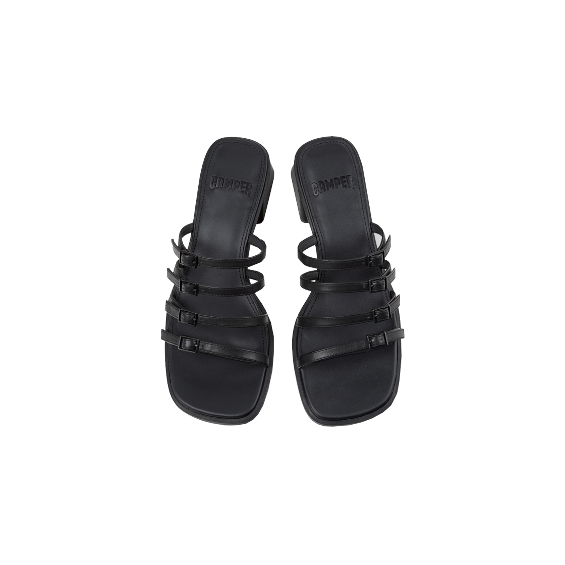 캠퍼 여성 코라 샌들 블랙(Camper Women Kora Sandal Black) - 3