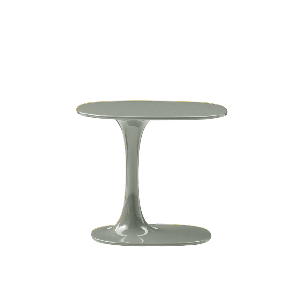 비엔비 이탈리아 아와 사이드 테이블 글로시 스모크 그레이(B&B ITALIA Awa Side Table Glossy smoke grey)