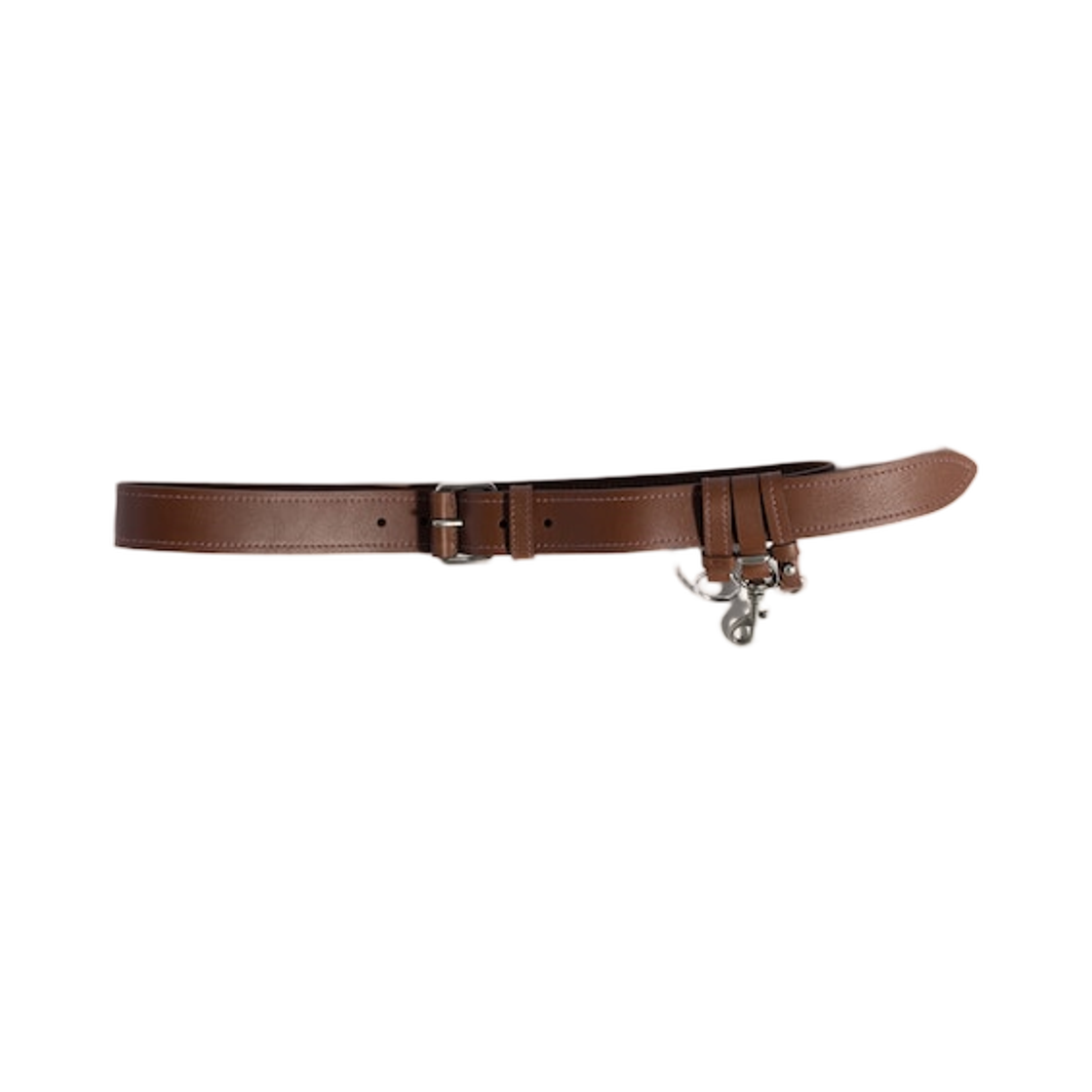 5CC720-2G7U-F0GVP (W) Miu Miu Leather Belt Tobacco