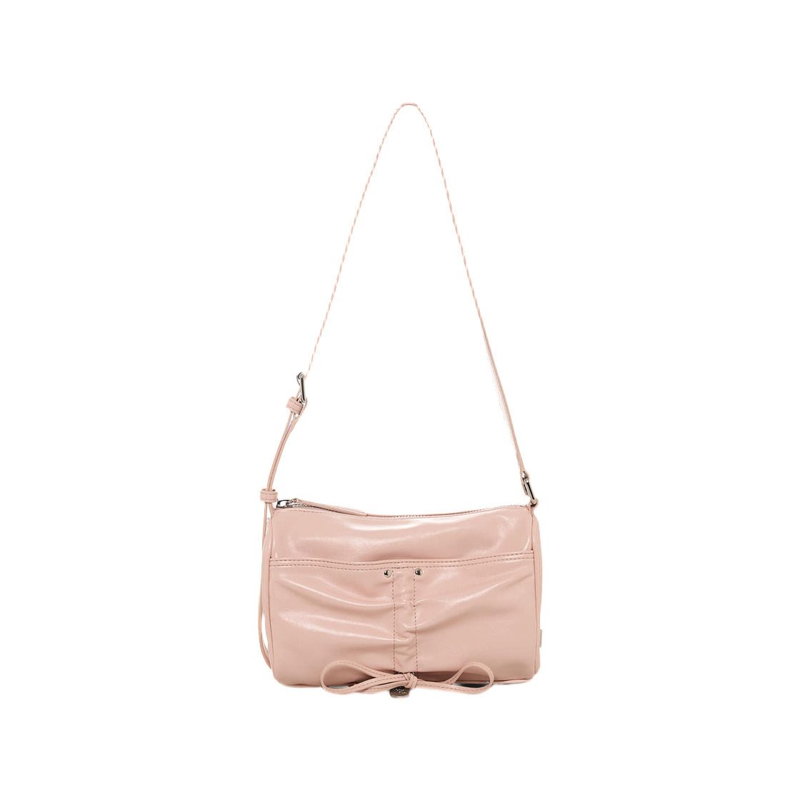 MK2634BG019MPK Matin Kim Front Shirring Ribbon Mini Bag In Pink