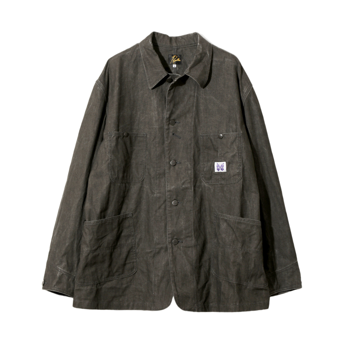 SX175 Needles Coverall C/L Canvas Sumi Dye Black