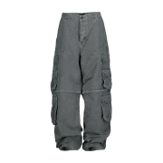 Undermycar Combat Utility Cargo Pants Dark Gray