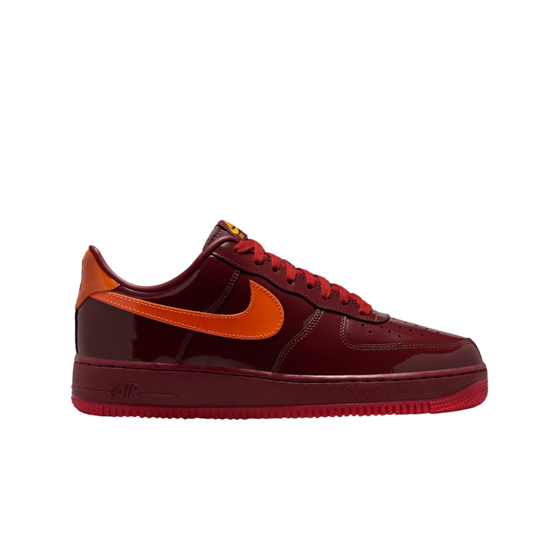 나이키 에어포스 1 로우 다크 팀 레드 앤 세이프티 오렌지(Nike Air Force 1 Low Dark Team Red and Safety Orange) - 1