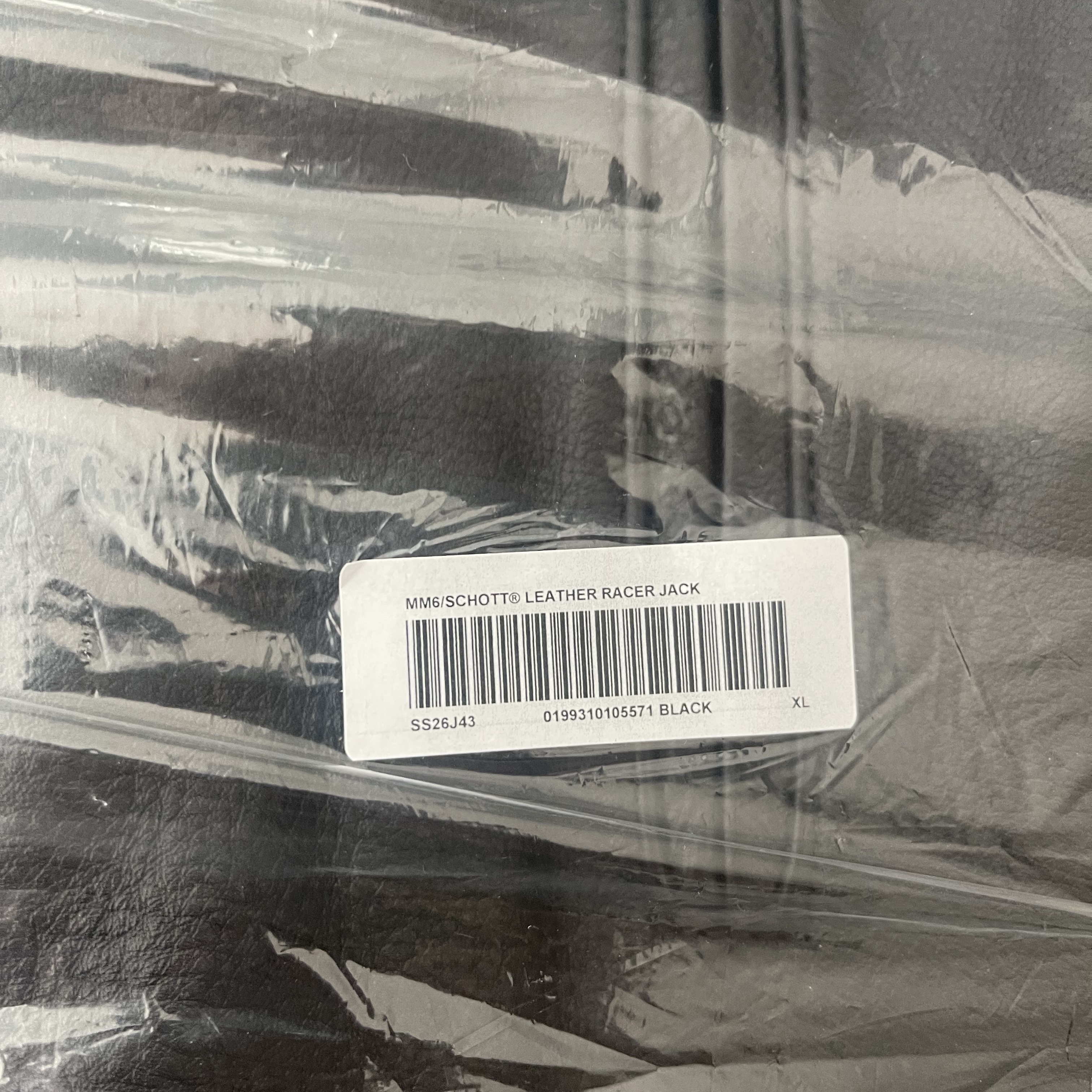 Supreme x MM6 Maison Margiela x Schott Eagle Leather Jacket Black - 26SS 착용 스타일 - 6
