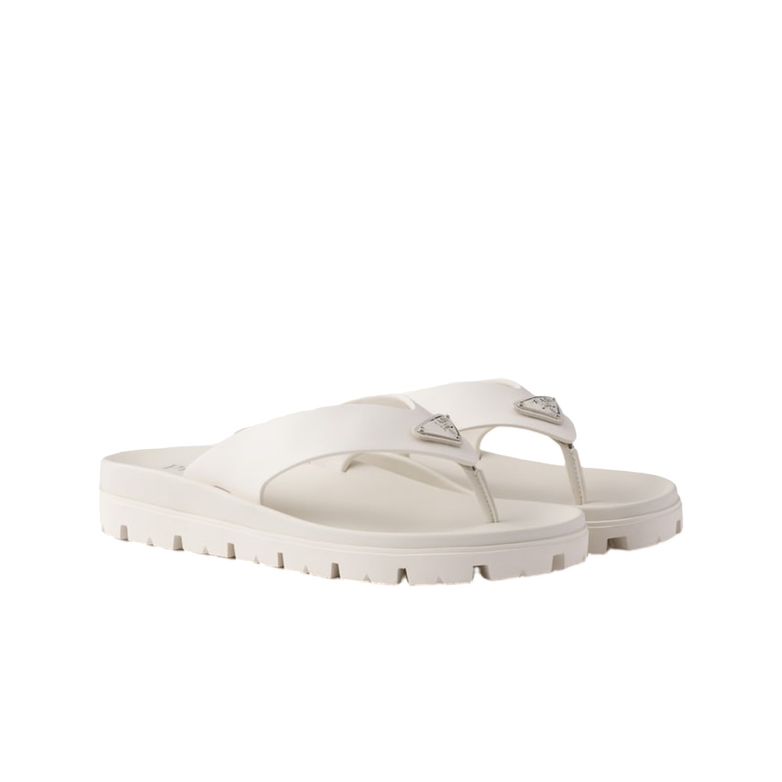 프라다 러버 통 샌들 파나마(Prada Rubber Thong Sandals Panama) - 2