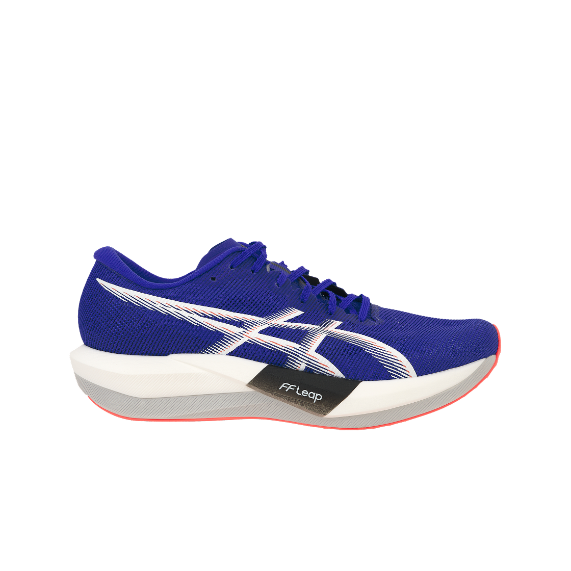 아식스 매직 스피드 5 코발트 버스트 화이트 - 2E 와이드(Asics Magic Speed 5 Cobalt Burst White - 2E Wide) - 1