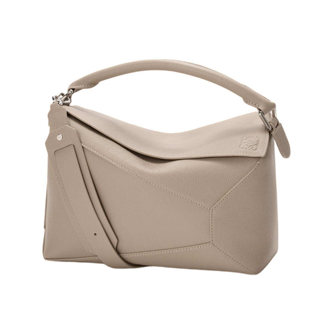로에베 미디움 퍼즐 엣지 백 소프트 그레인드 카프스킨 클레이(Loewe Medium Puzzle Edge Bag In Soft Grained Calfskin Clay)