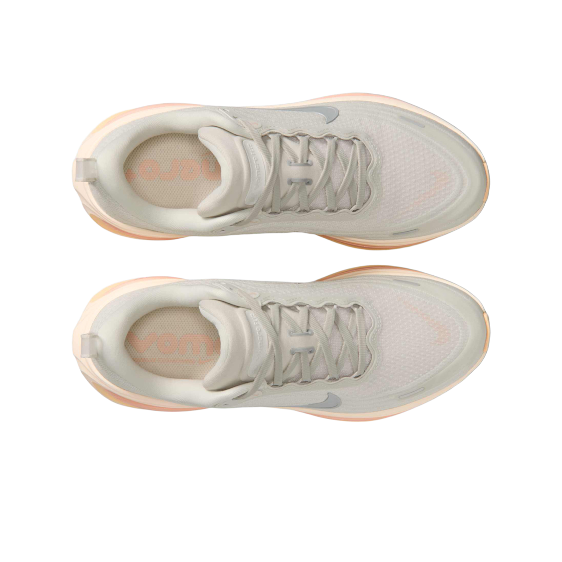 (W) 나이키 보메로 플러스 라이트 본 아크틱 오렌지((W) Nike Vomero Plus Light Bone Arctic Orange) - 2