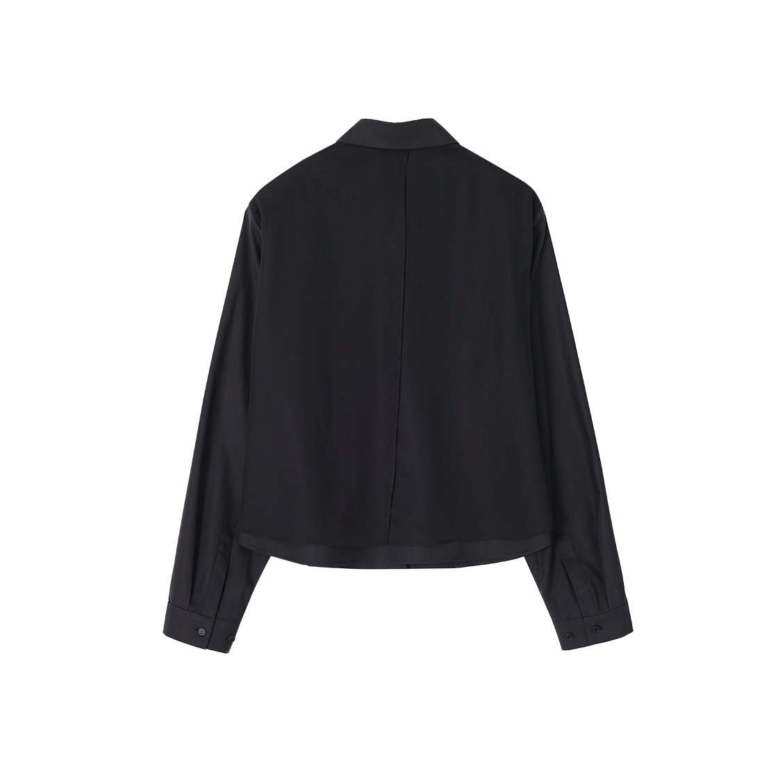 (W) 송지오 플로럴 쥬얼 베일드 셔츠 블랙((W) SONGZIO Floral Jewel Veiled Shirt Black) - 2