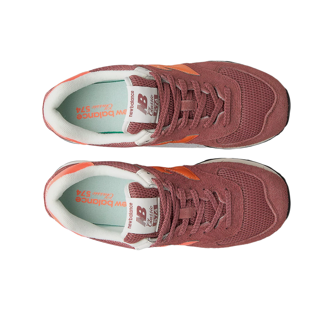 뉴발란스 574 레드 락 탠저린 히트(New Balance 574 Red Rock Tangerine Heat) - 2