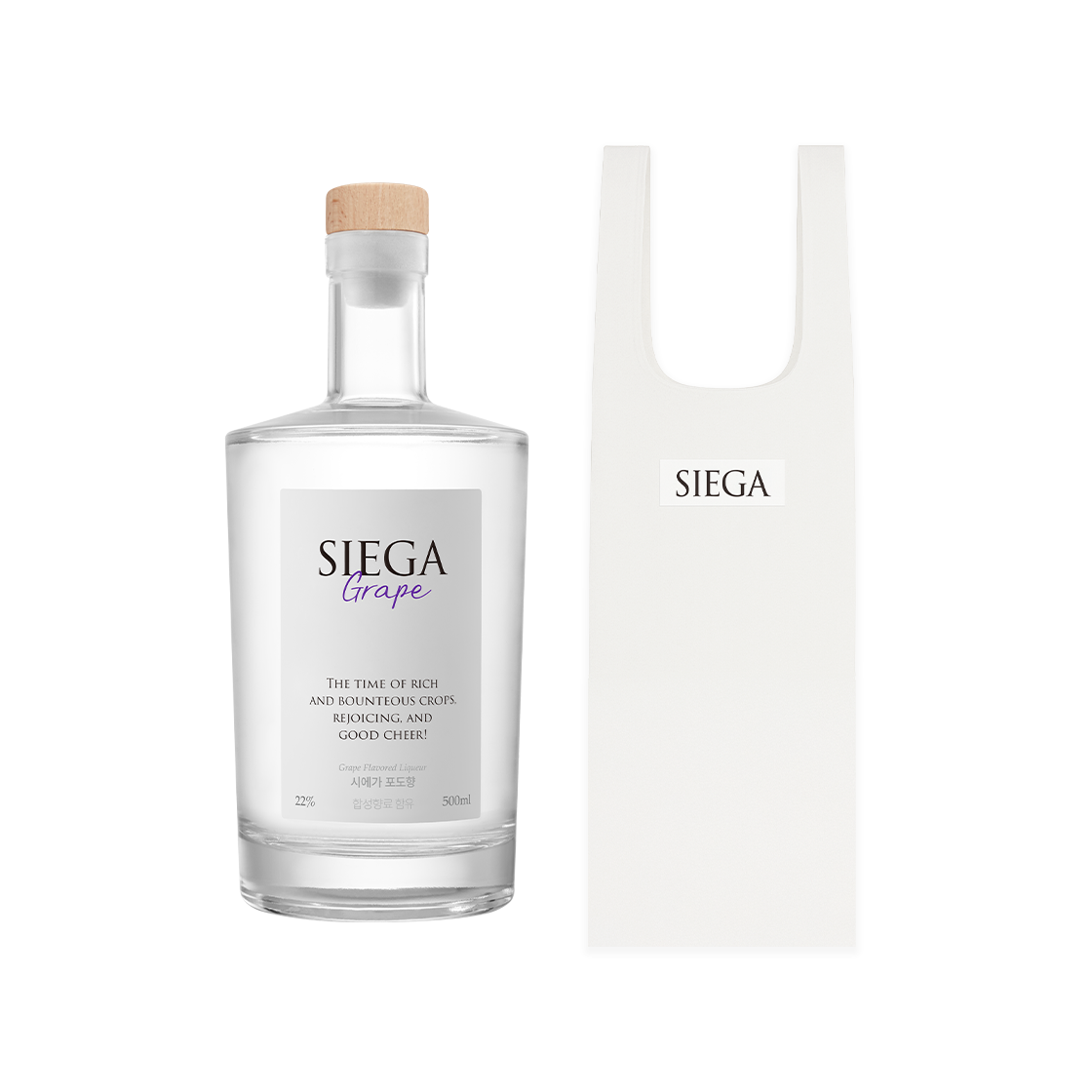 시에가 포도향 & 오간자백(SIEGA Grape Set with Organza Bag)