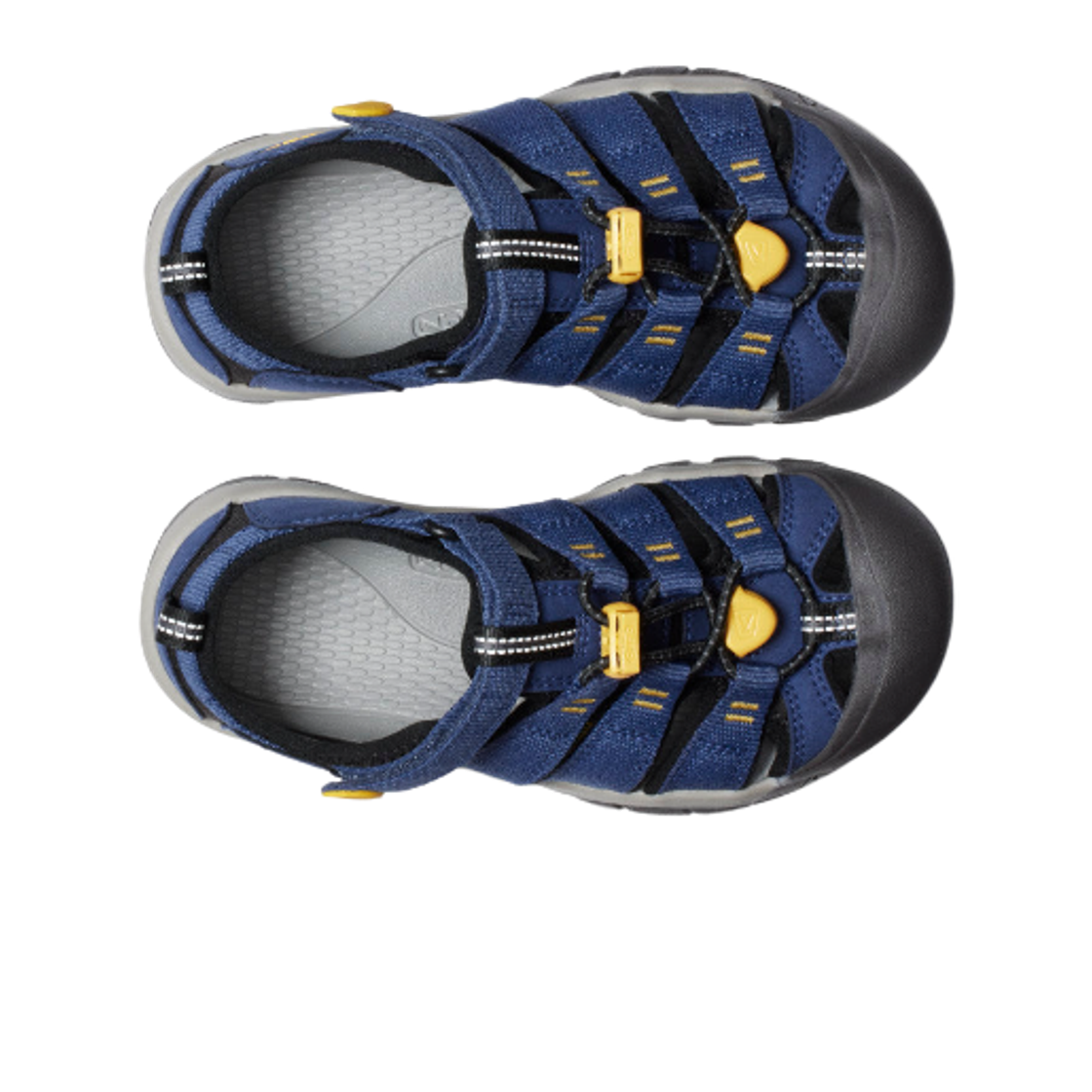 (키즈) 킨 뉴포트 H2 나발 아카데미 옐로우((Kids) Keen Newport H2 Naval Academy Yellow) - 2