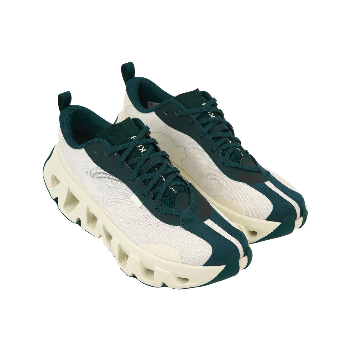 (W) 온 러닝 x 키스 K-테크 1 토푸 씨 모스((W) On Running x Kith K-Tech 1 Tofu Sea Moss) - 4