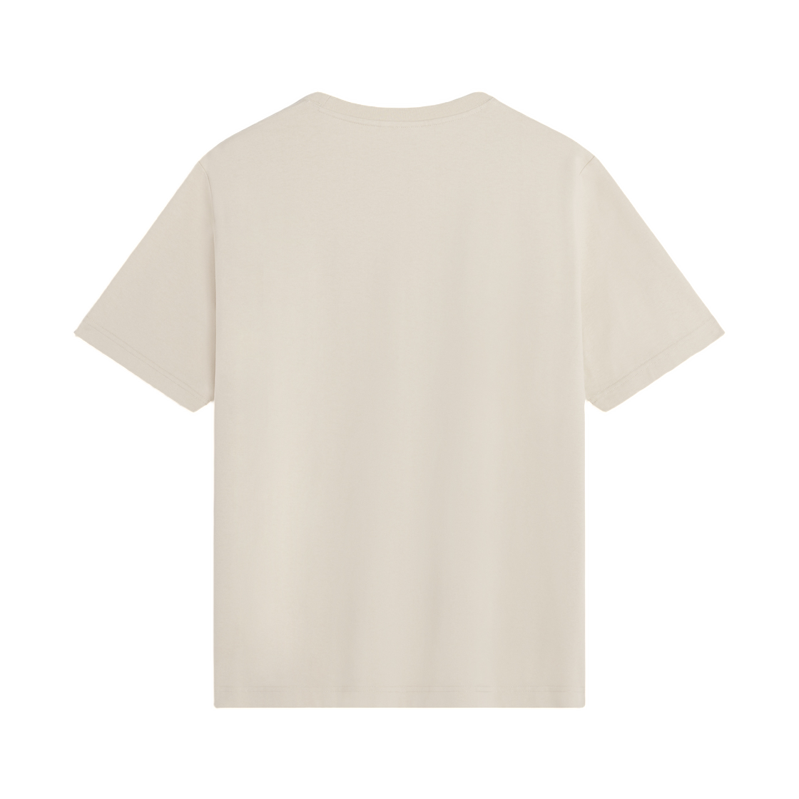 메종 키츠네 핸드라이팅 컴포트 티셔츠 펠리칸(Maison Kitsune Handwriting Comfort T-Shirt Pelican) - 2