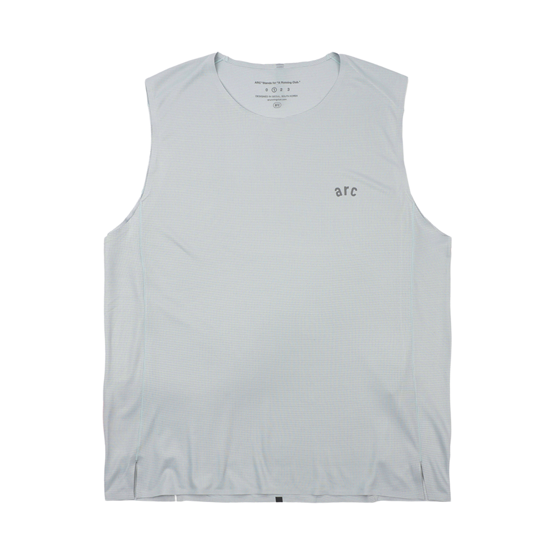 [5% 적립] 에이알씨 보레아스 슬리브리스 티셔츠 민트그레이([5% 적립] ARC Boreas Sleeveless T-Shirt Mint Grey)