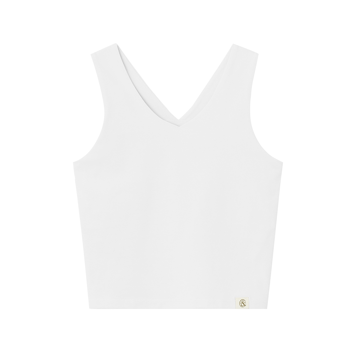 프론투라인 반다 라이트 브이넥 크로스 크롭탑(FRONT2LINE Banda Light V-Neck Cross Cropped Top)