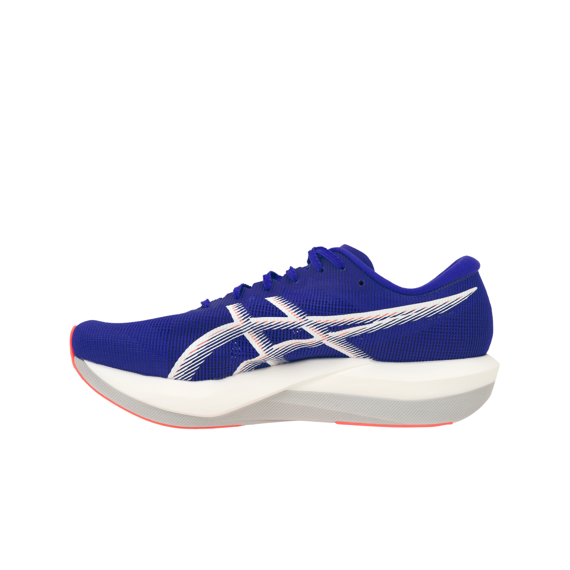 아식스 매직 스피드 5 코발트 버스트 화이트 - 2E 와이드(Asics Magic Speed 5 Cobalt Burst White - 2E Wide) - 3