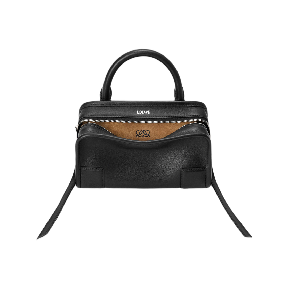 로에베 미니 아마조나 180 백 소프트 카프스킨 블랙(Loewe Mini Amazona 180 Bag In Soft Calfskin Black)