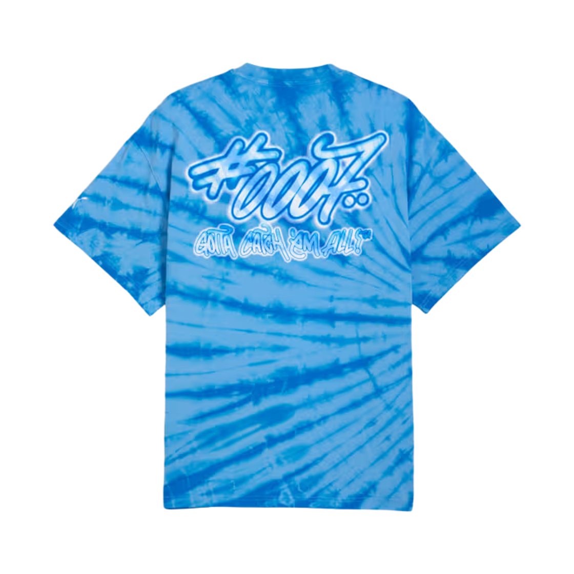 푸마 x 포켓몬 꼬부기 오버사이즈 티셔츠 팀 라이트 블루(Puma x Pokemon Squirtle Oversized T-Shirt Team Light Blue) - 2