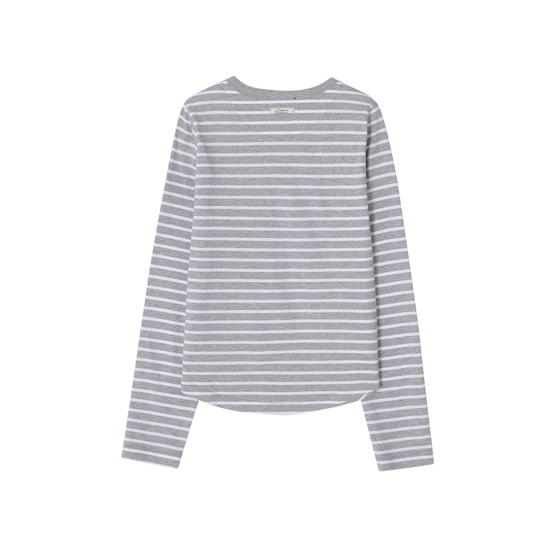 (W) 송지오 오리진 스트라이프 롱슬리브 멜란지 그레이((W) SONGZIO Origin Paris Long Sleeve Melange Grey) - 2