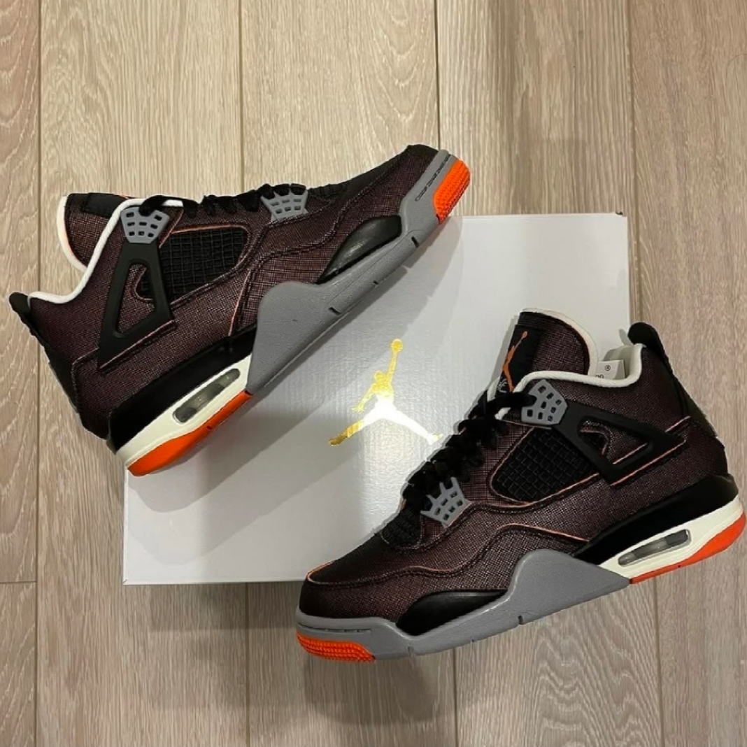 (W) Jordan 4 Retro Starfish 착용 스타일