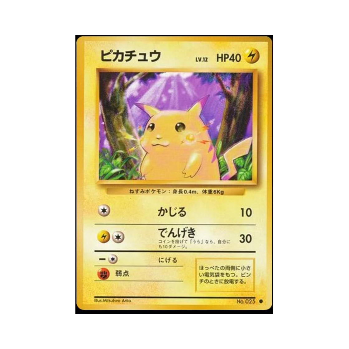 포켓몬 TCG 피카츄 올드 백 1996 확장 팩 (일어판)(Pokemon TCG Pikachu Old Back 1996 Expansion Pack (Japanese Ver.))