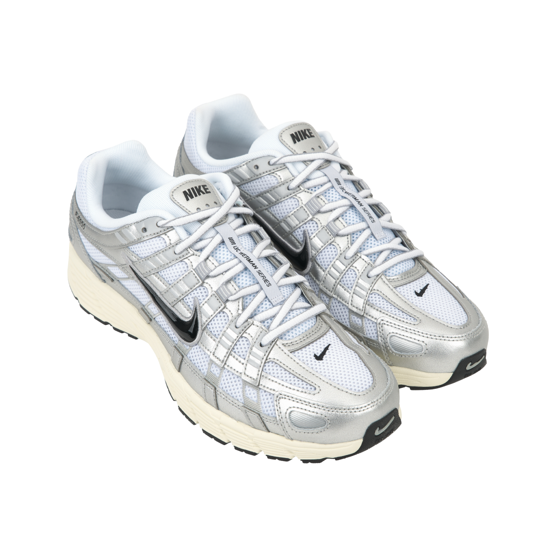 나이키 P-6000 화이트 메탈릭 실버(Nike P-6000 White Metallic Silver) - 4