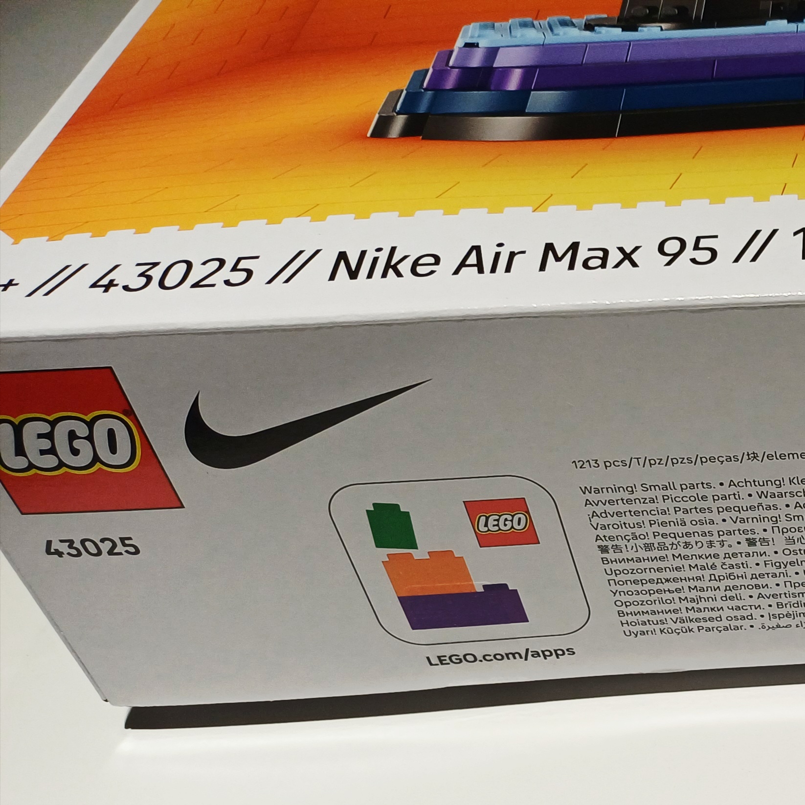Lego x Nike Air Max 95 Set 착용 스타일 - 2