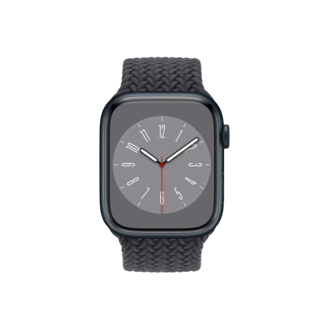 [S등급] 리퍼비시 애플워치 8 41mm GPS 미드나이트 알루미늄 케이스 브레이드 솔로 루프 미드나이트([S등급] Refurbished Apple Watch Series 8 41mm GPS Midnight Aluminium Case with Braided Solo Loop Midnight) - 1