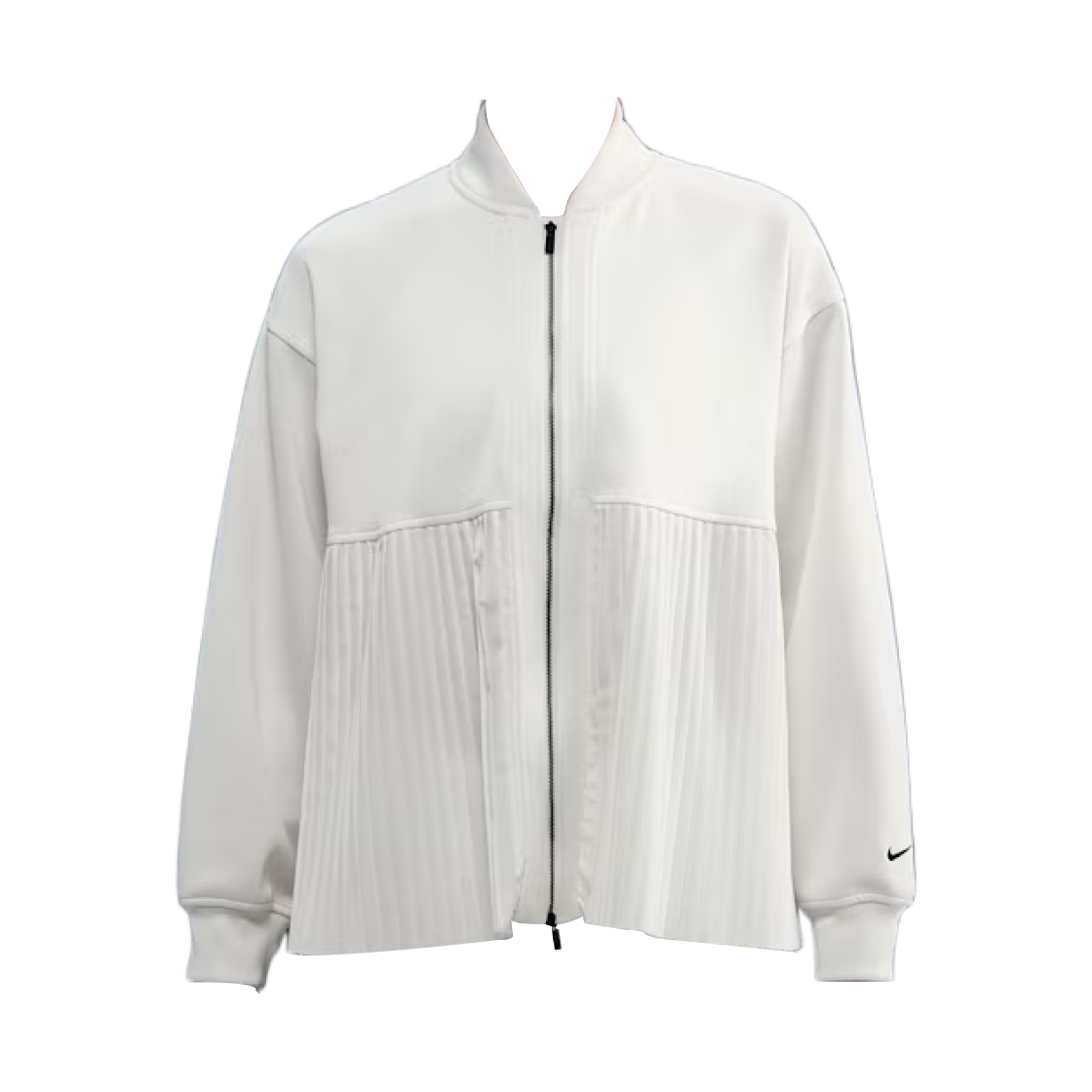 IM7458-133 (W) Nike NSW Pleated Jacket Sail Black - Asia
