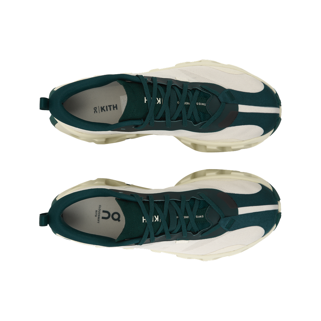 (W) 온 러닝 x 키스 K-테크 1 토푸 씨 모스((W) On Running x Kith K-Tech 1 Tofu Sea Moss) - 5