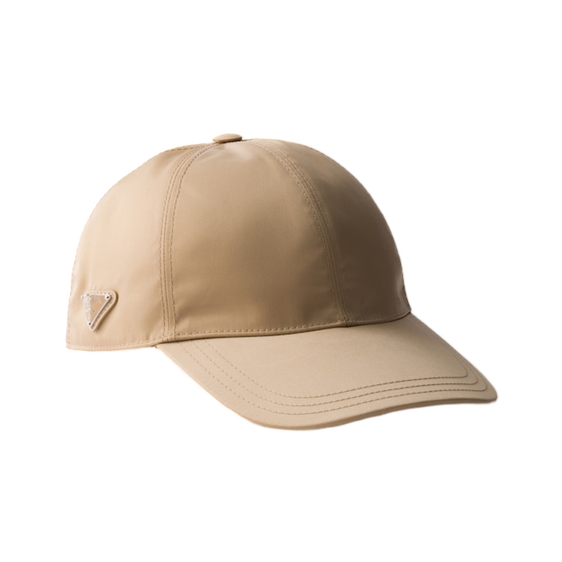 2HC274-2DMI-F0040 Prada Re-Nylon Baseball Cap Camel Brown