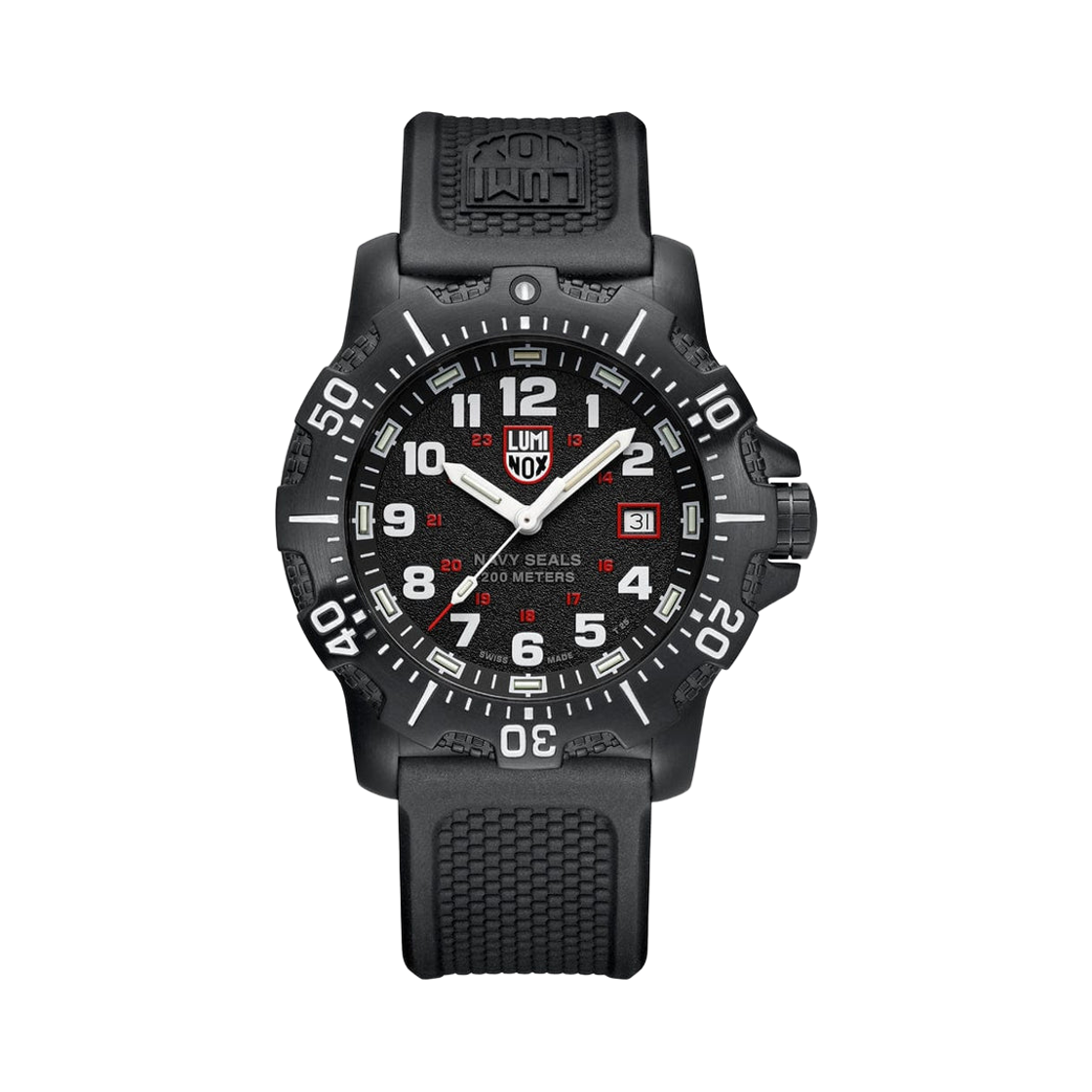 루미녹스 네이비 씰 쿼츠 45mm 니트릴 러버 스트랩 블랙(Luminox Navy Seal Quartz 45mm Nitrile Rubber Strap Black)