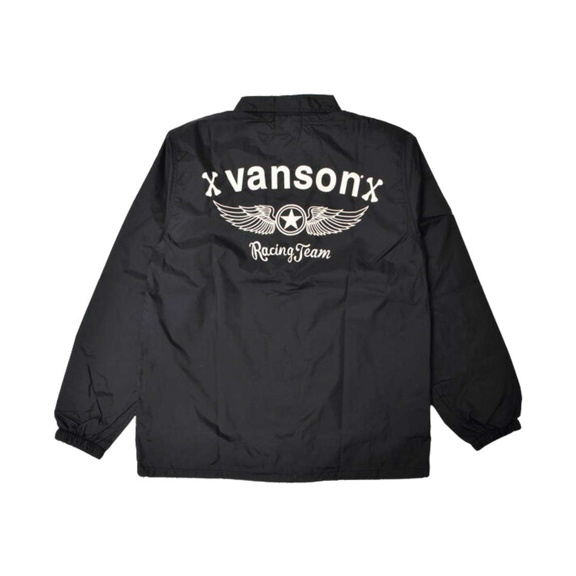 밴슨 나일론 코치 자켓 블랙(Vanson Nylon Coach Jacket Black) - 2