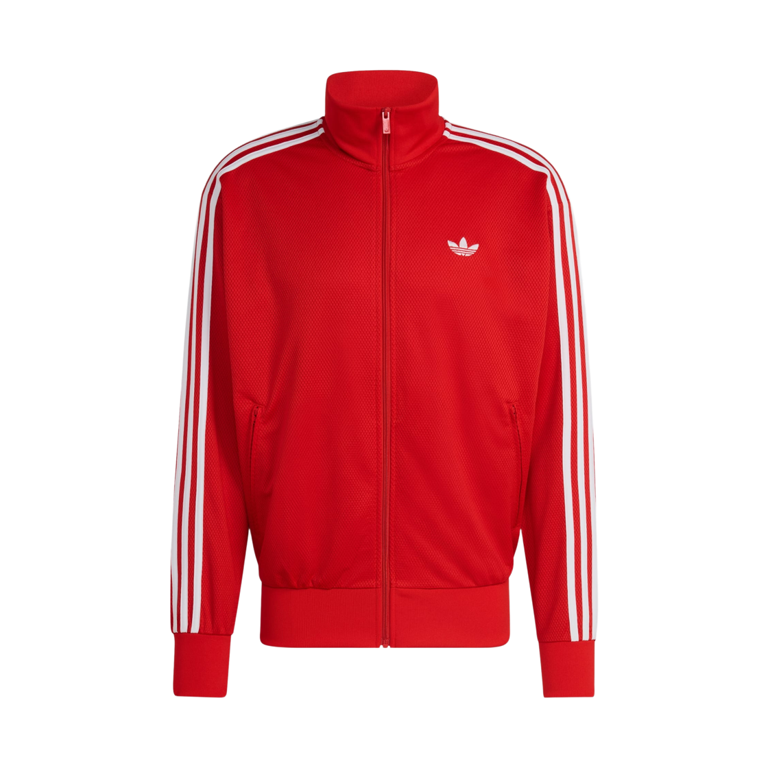 아디다스 파이어버드 아디컬러 메쉬 트랙 탑 베러 스칼렛 - US 사이즈(Adidas Firebird Adicolor Mesh Track Top Better Scarlet - US Sizing)