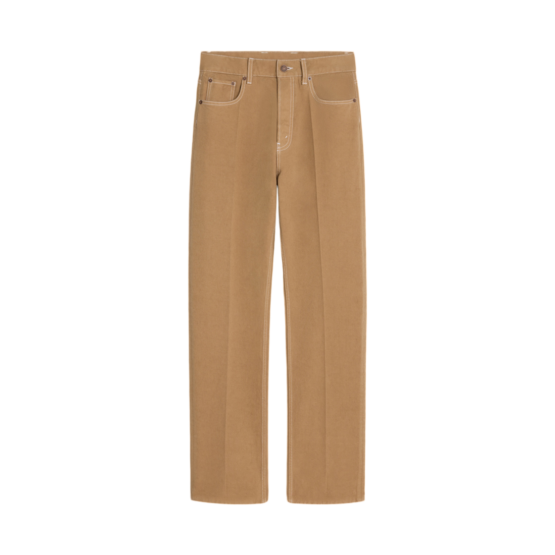 셀린느 보이프렌드 진 001 코튼 데님 라떼 라이트 스톤 워시(Celine Boyfriend Jeans 001 in Cotton Denim Latte Light Stone Wash)